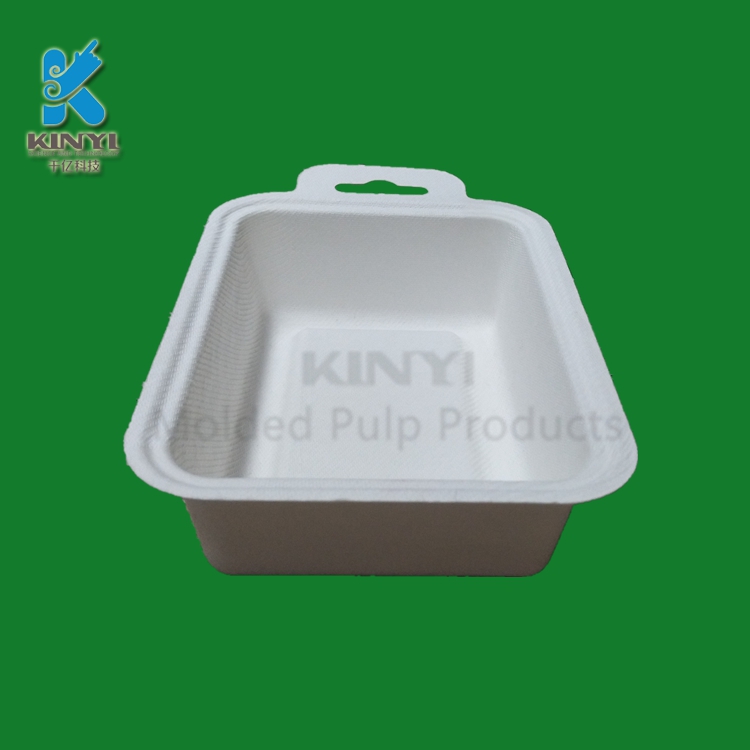 Biodegradable Compostable Molded Paper Pulp Box Packaging