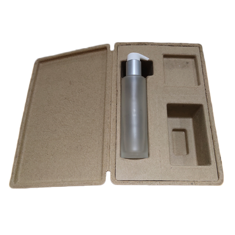 Eco-friendly Corrugated Paper Pulp Skincare Packaging Box