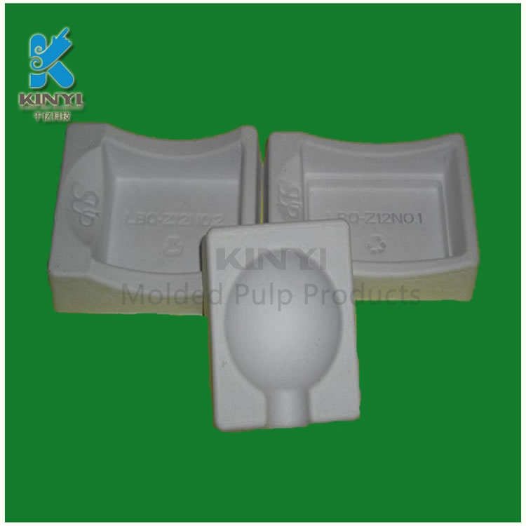 Custom molded pulp eco friendly soap packaging box