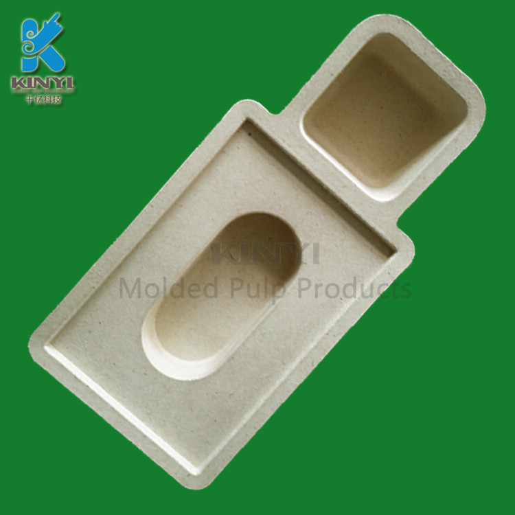 Customized Paper Pulp Packaging Tray for Electronics