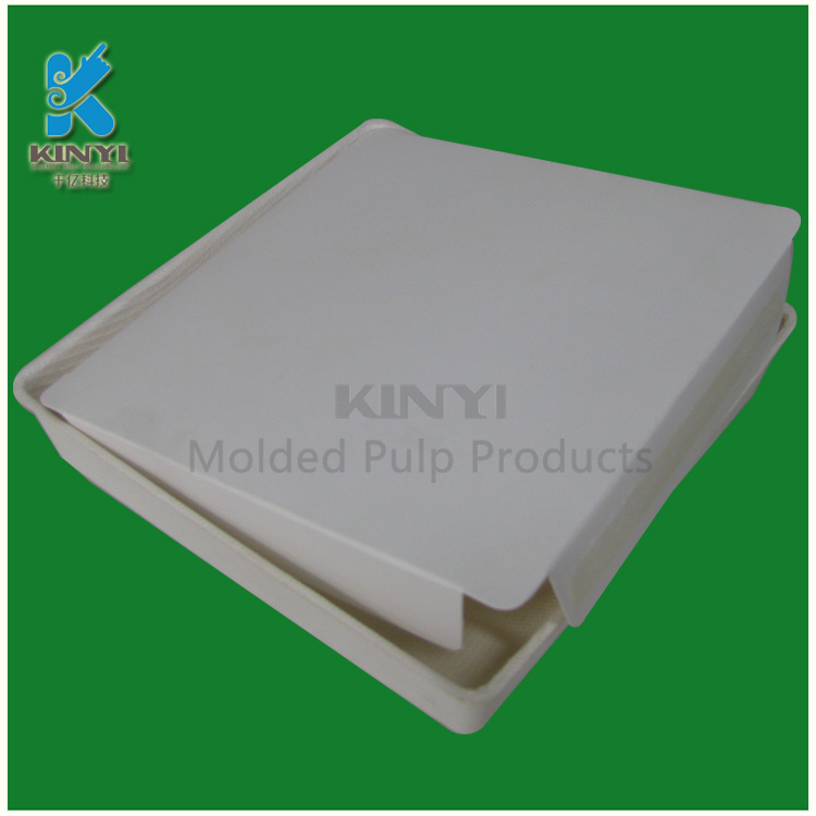  Disposable seismic resistance molded pulp box