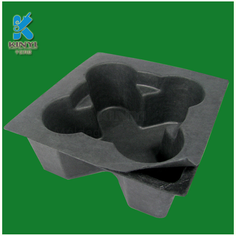 Biodegradable dissolving grade recyclable packaging trays