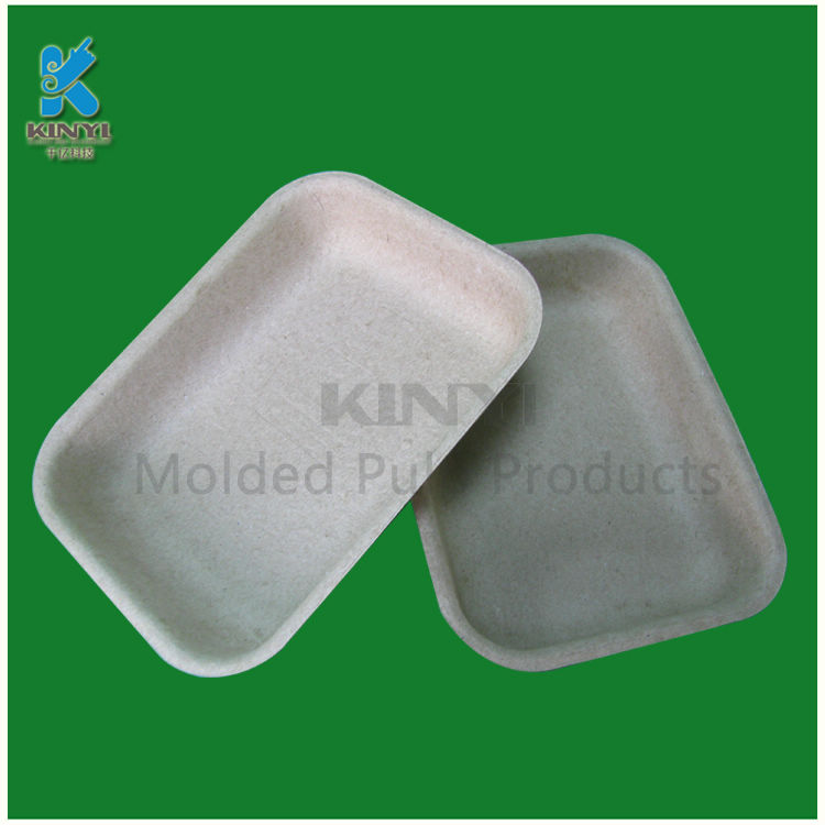 High quality Lima bean molded pulp trays