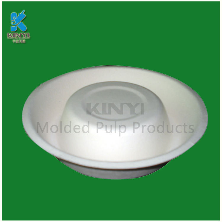 Eco-friendly molded pulp dog bowls customized