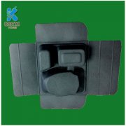 Custom recycled materials biodegradable pulp molded packaging