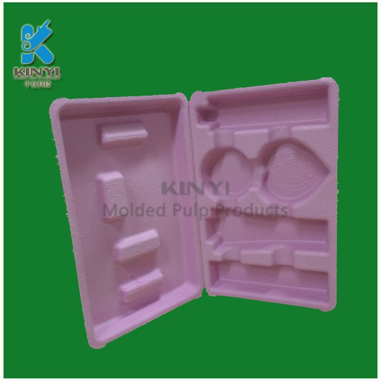 Customized molded fiber paper colorful packaging box suppliers