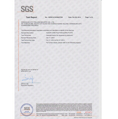 <font color='#339900'>SGS Test Report for RoHS and FDA</font>