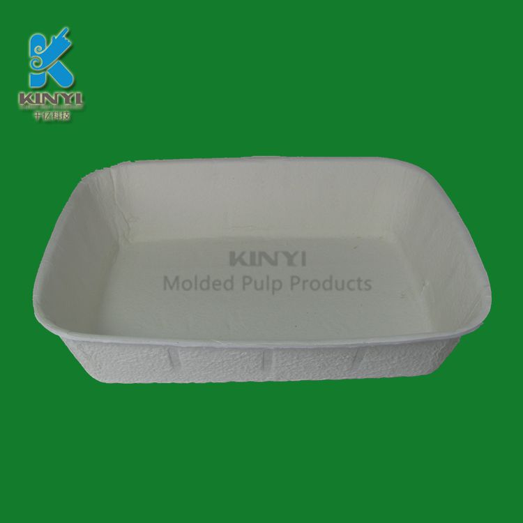 Pulp molded disposable cat litter box custom