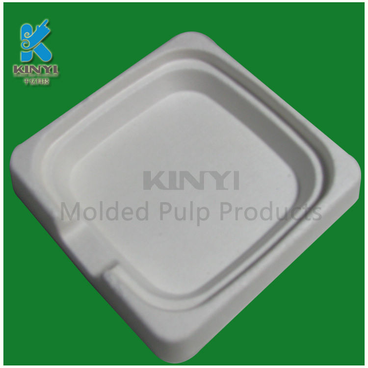 Eco friendly paper pulp insert packaging tray