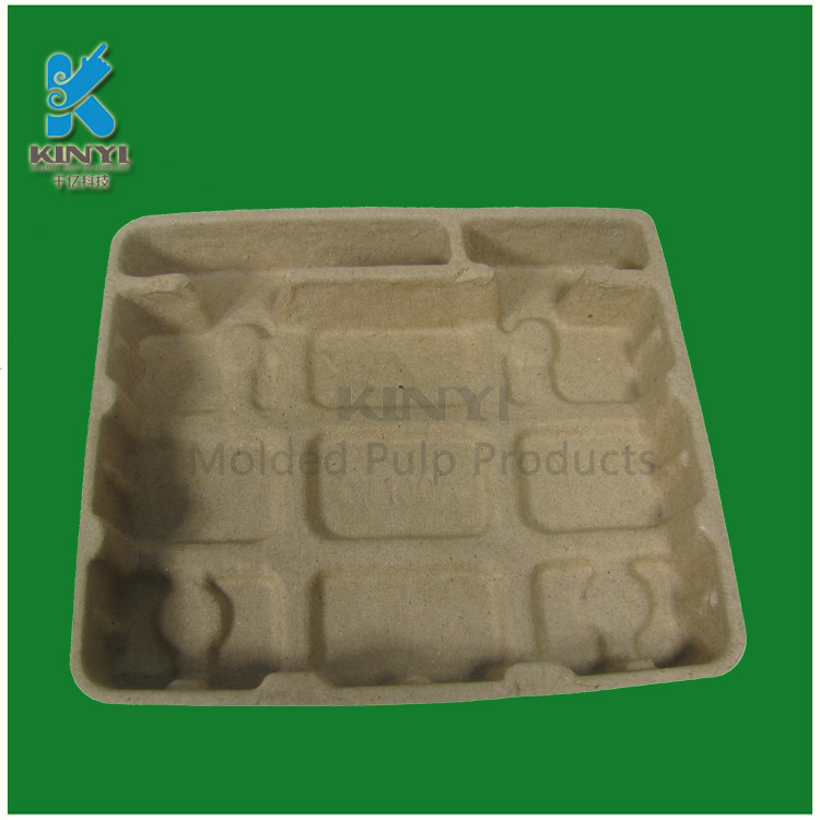 <b>Recycled molded paper pulp packaging</b>