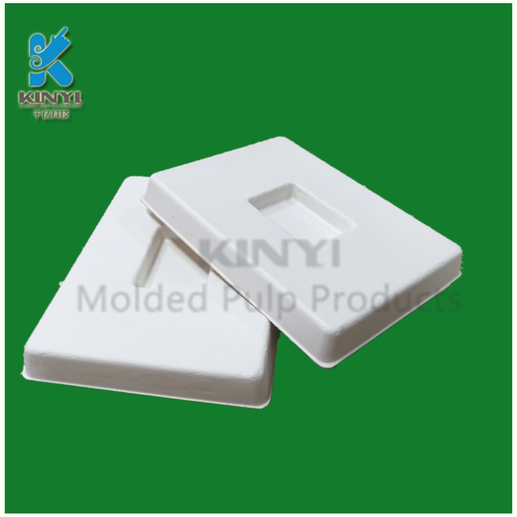 Eco Friendly Molded Paper Pulp Biodegradable SD Card Packagi
